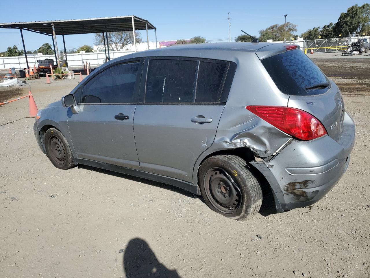 2010 Nissan Versa VIN 3N1BC1CP6AL446594 Copart auction photo, rear end / front end damage thumbnail 2