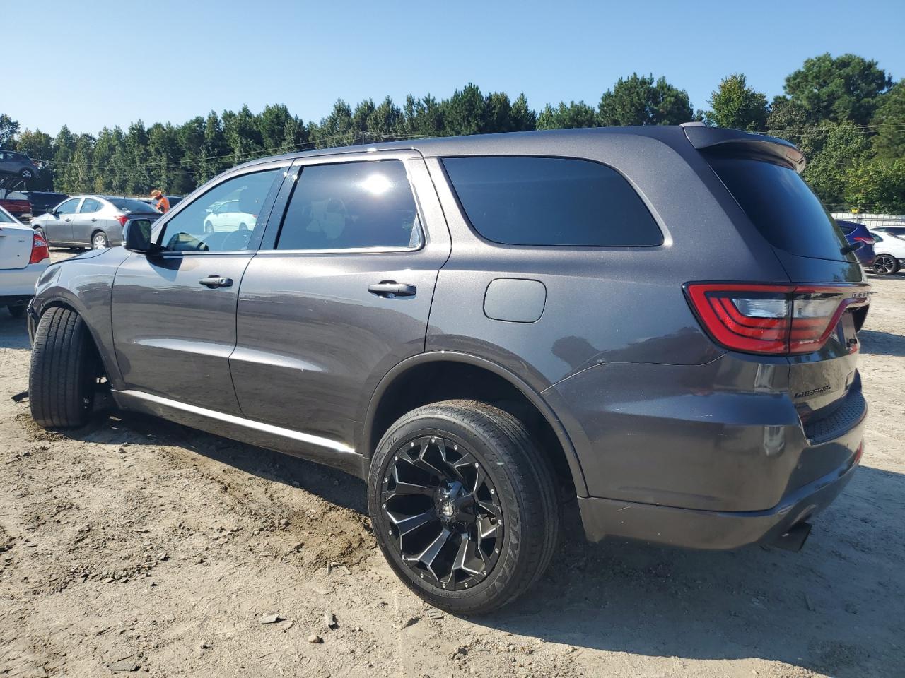 2015 Dodge Durango VIN 1C4SDJCTXFC810770 Copart auction photo, front end / minor dent/scratches damage thumbnail 2
