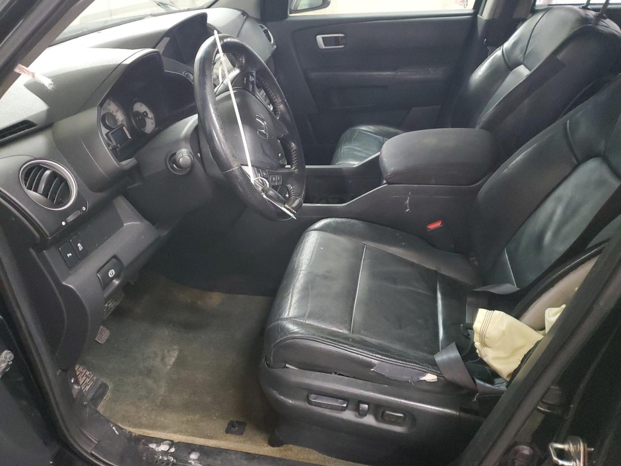 2014 Honda Pilot VIN 5FNYF4H94EB015332 Copart auction photo, front end / side damage thumbnail 7