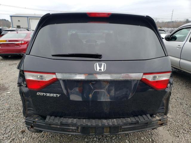 2011 Honda Odyssey VIN 5FNRL5H41BB075510 Copart auction photo, side / front end damage thumbnail 6