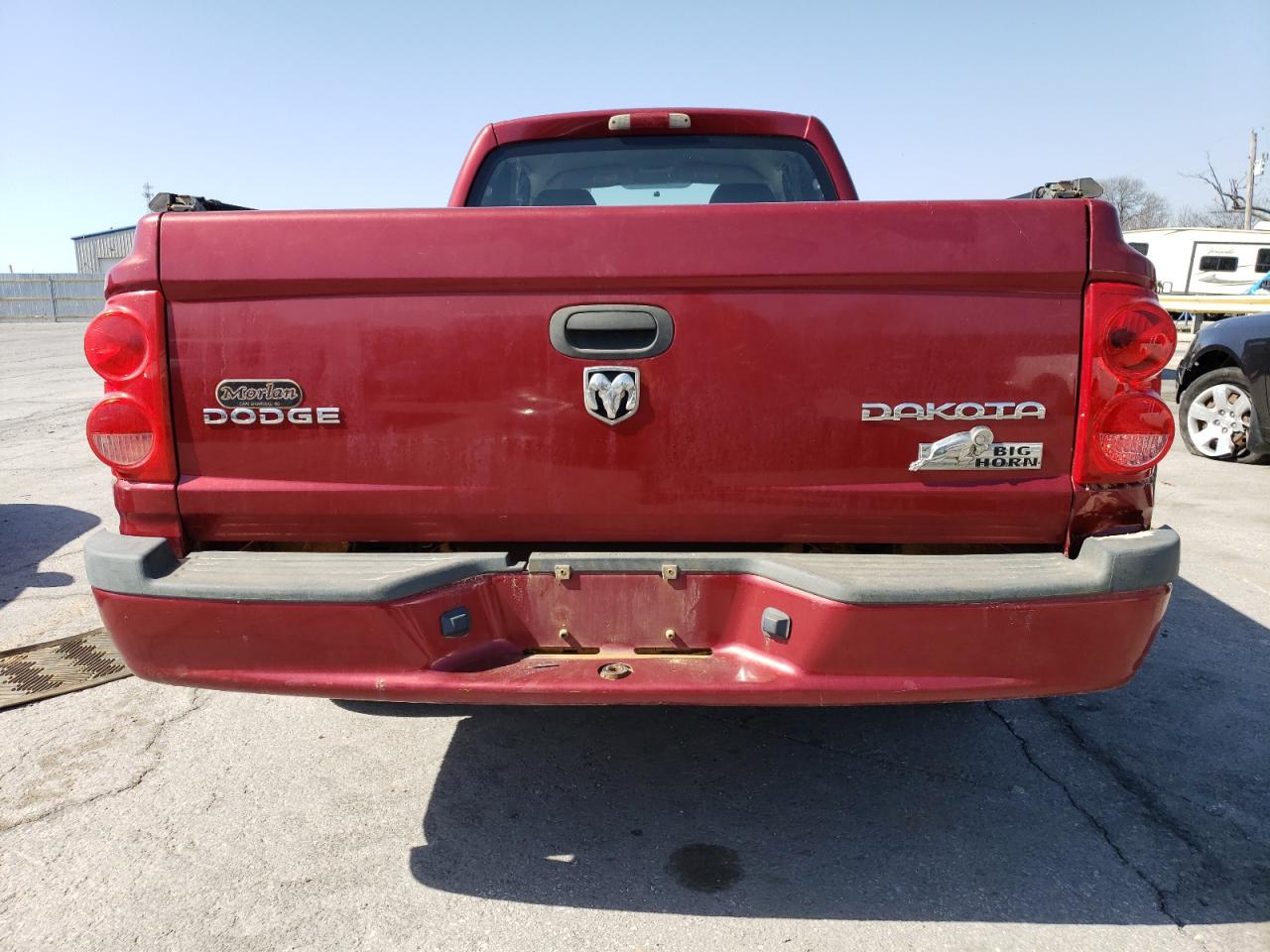 2011 Dodge Dakota VIN 1D7RW3BK6BS649854 Copart auction photo, side / hail damage thumbnail 6