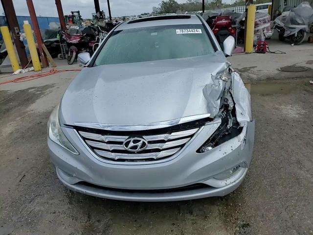 2012 Hyundai Sonata VIN 5NPEC4AB5CH410238 Copart auction photo, side damage thumbnail 13