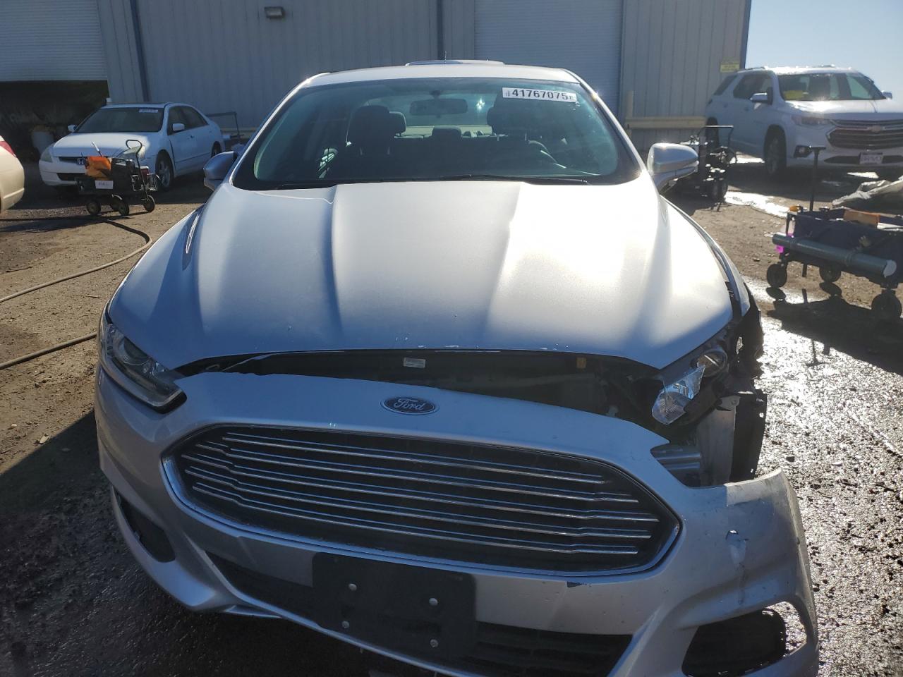 2013 Ford Fusion VIN 3FA6P0H73DR291421 Copart auction photo, front end damage thumbnail 5