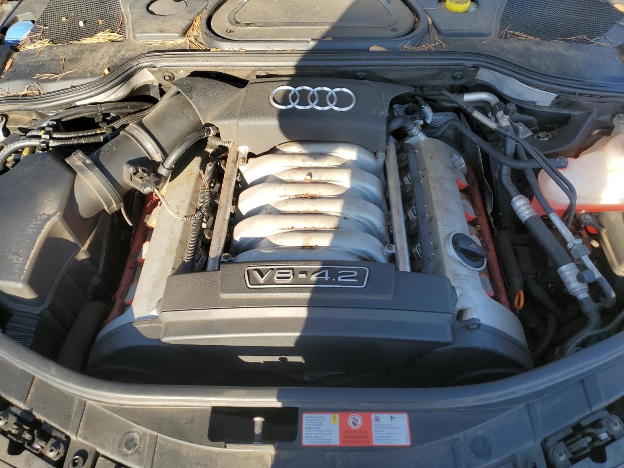 2006 Audi A8 VIN WAUML44E86N018423 Copart auction photo, water/flood damage thumbnail 11
