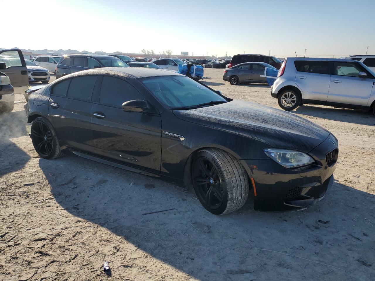 2015 BMW M6 VIN WBS6C9C5XFD467952 Copart auction photo, rear end / minor dent/scratches damage thumbnail 4
