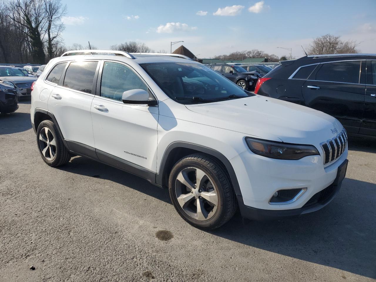 2020 Jeep Grand Cherokee VIN 1C4PJLDB8LD631830 Copart auction photo, top/roof damage thumbnail 4