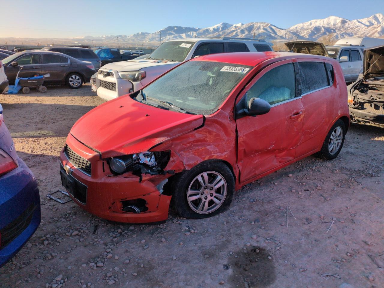 2012 Chevrolet Sonic VIN 1G1JC6SH8C4102539
