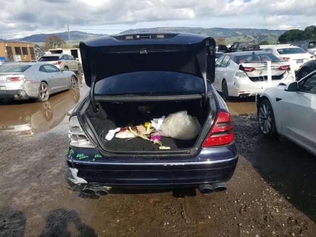 2005 Mercedes-Benz E-klasse VIN WDBUF76J45A778665 Copart auction photo, rear end / undercarriage damage thumbnail 6