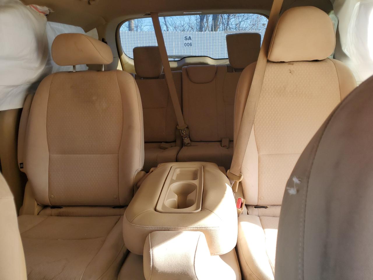 2016 KIA Sedona VIN KNDMB5C12G6088151 Copart auction photo, side / front end damage thumbnail 10