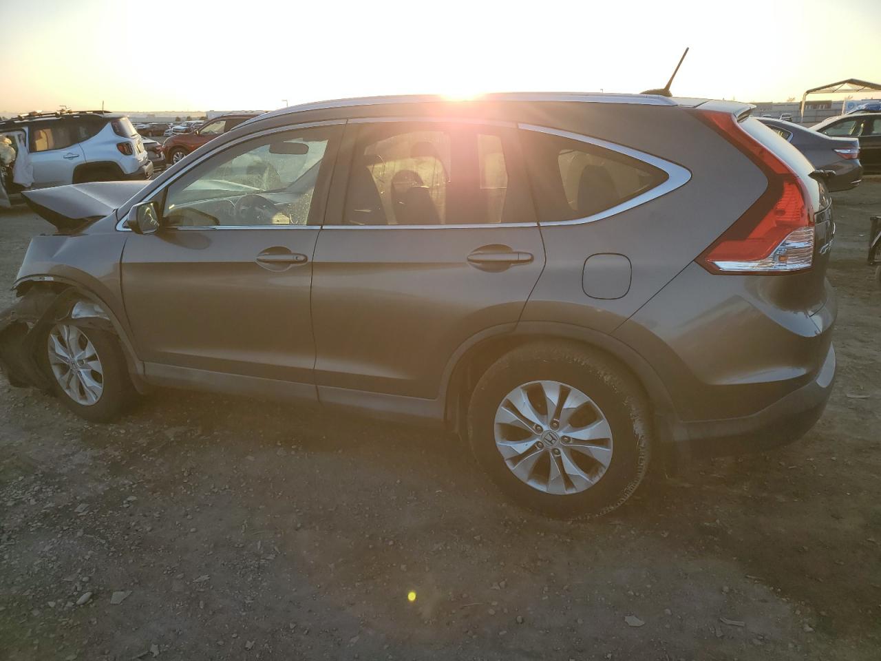 2014 Honda CR-V VIN 5J6RM3H72EL006896 Copart auction photo, front end damage thumbnail 2