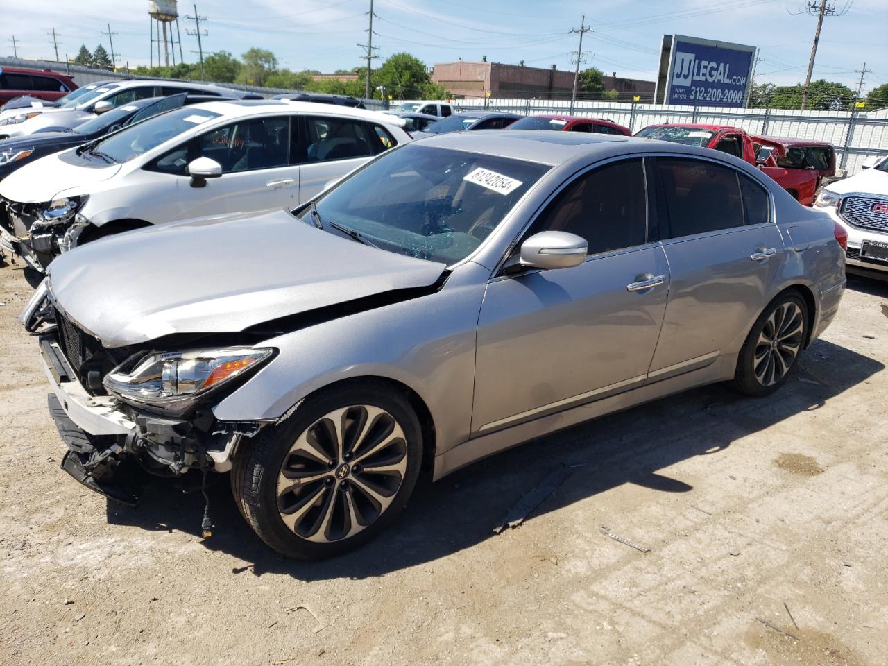 2012 Hyundai Genesis VIN KMHGC4DH6CU176802