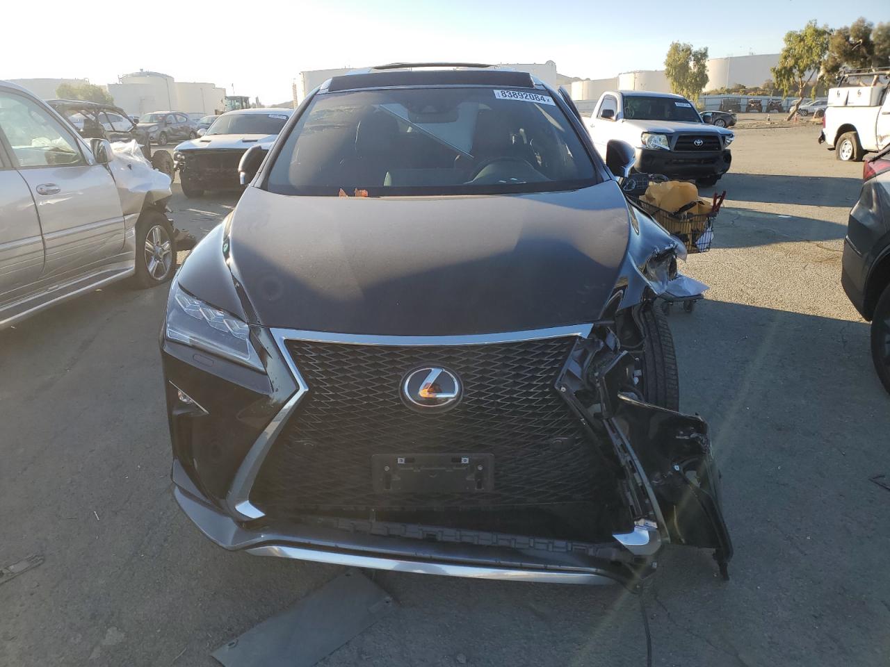 2017 Lexus RX VIN 2T2ZZMCA0HC051052 Copart auction photo, vandalism / front end damage thumbnail 5