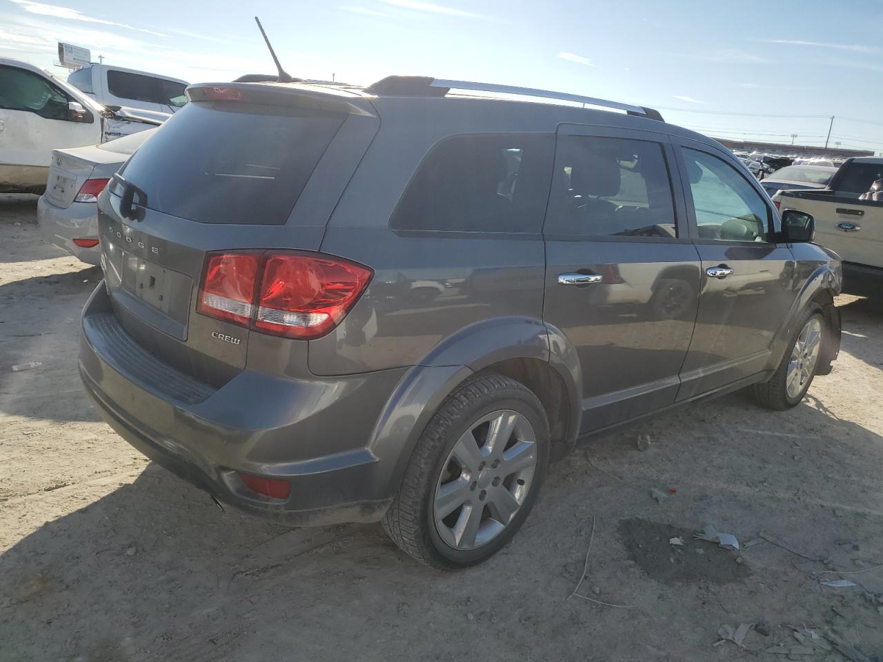 2013 Dodge Journey VIN 3C4PDCDG6DT688042 Copart auction photo, front end damage thumbnail 3
