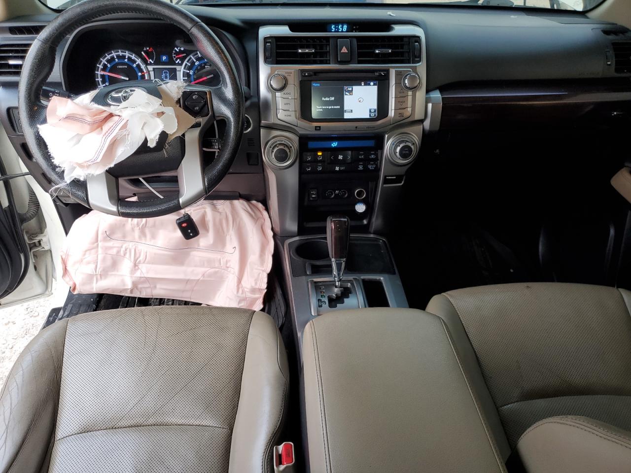 2014 Toyota 4Runner VIN JTEZU5JR1E5083451 Copart auction photo, front end damage thumbnail 8