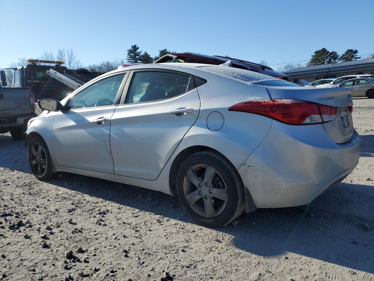 2013 Hyundai Elantra VIN KMHDH4AE1DU678228 Copart auction photo, all over / mechanical damage thumbnail 2