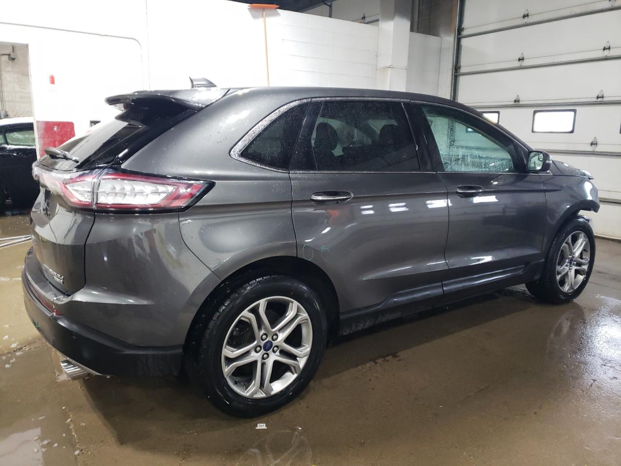 2015 Ford Edge VIN 2FMTK4K92FBB48034 Copart auction photo, front end damage thumbnail 3