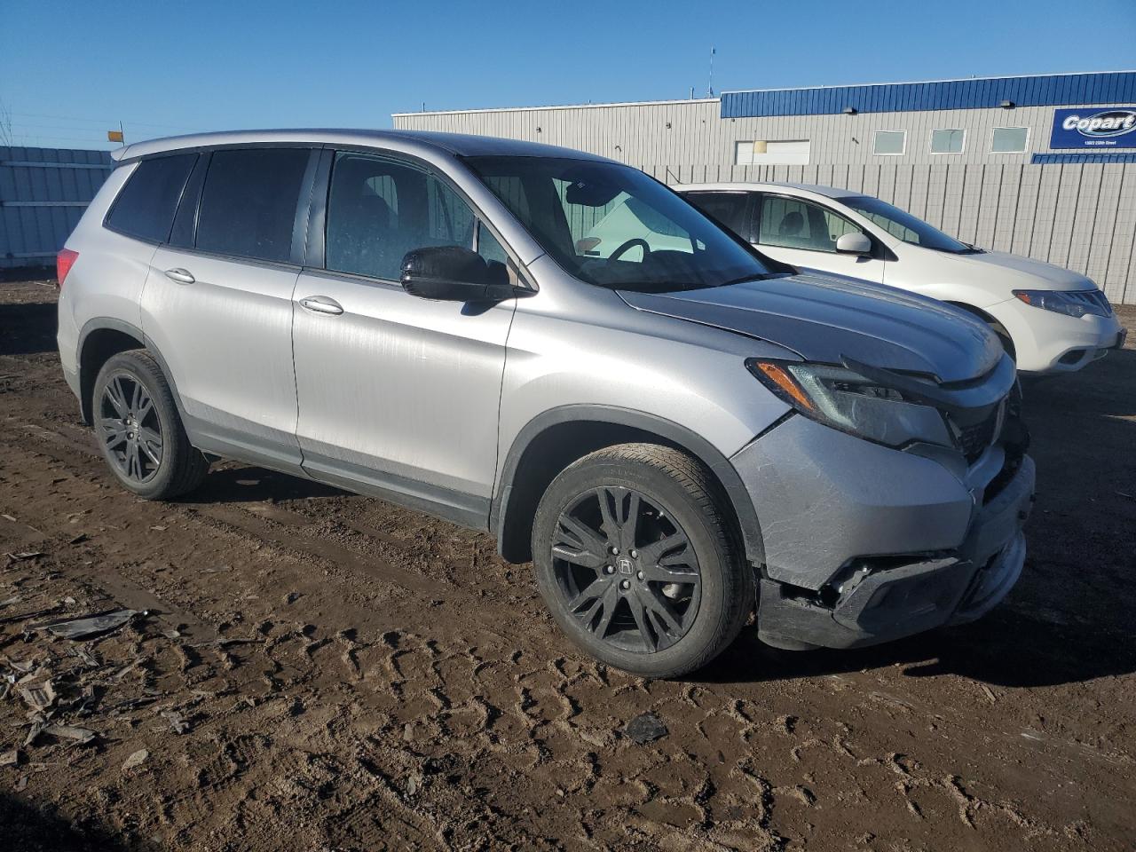 2019 Honda Passport VIN 5FNYF8H27KB019221 Copart auction photo, front end damage thumbnail 4