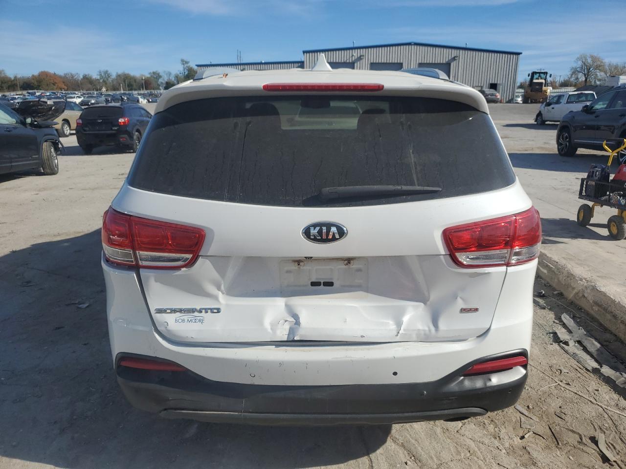 2018 KIA Sorento VIN 5XYPG4A39JG412441 Copart auction photo, front end / minor dent/scratches damage thumbnail 6