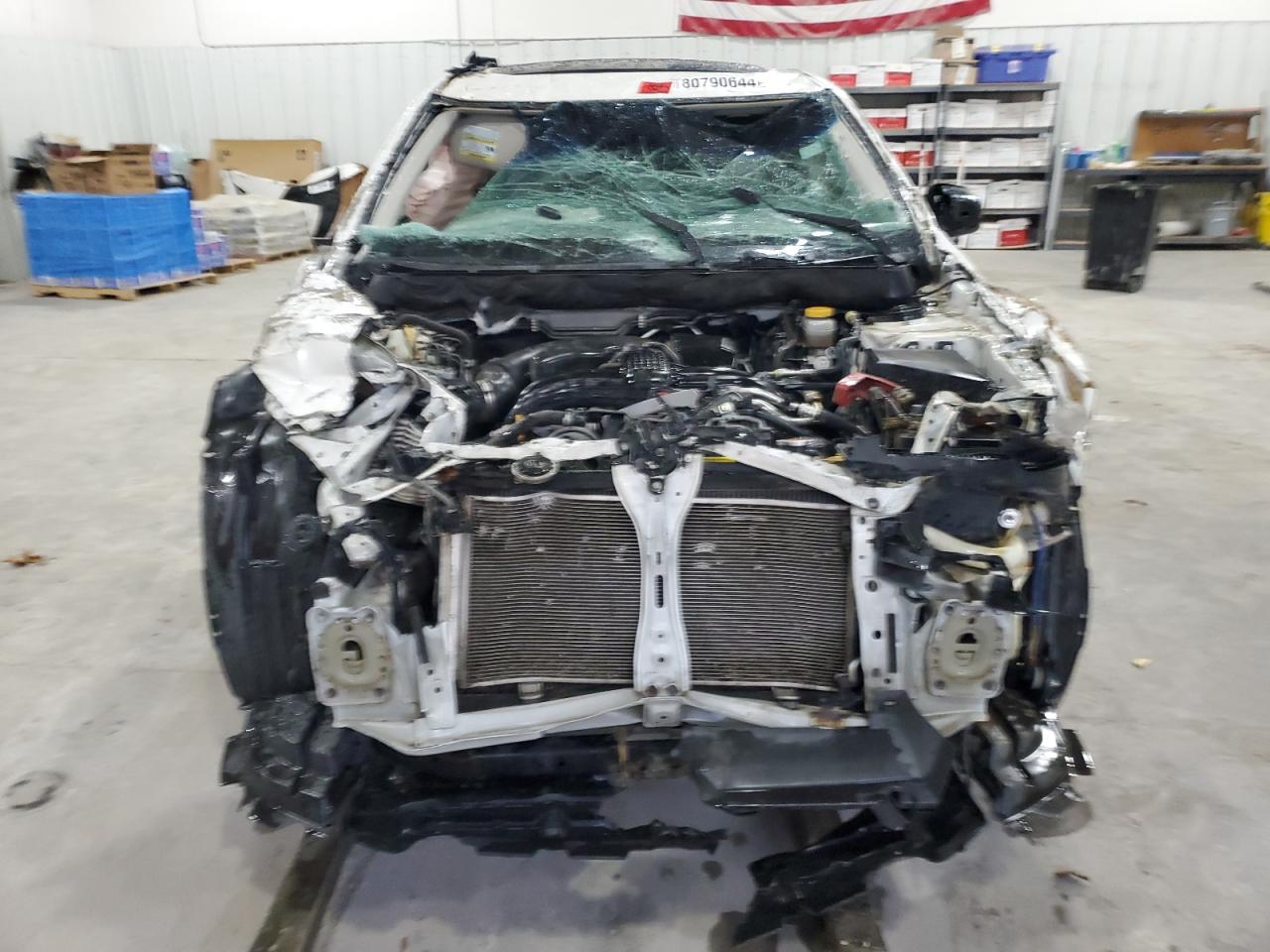 2014 Subaru Outback VIN 4S4BRCDC2E3317686 Copart auction photo, rollover damage thumbnail 5
