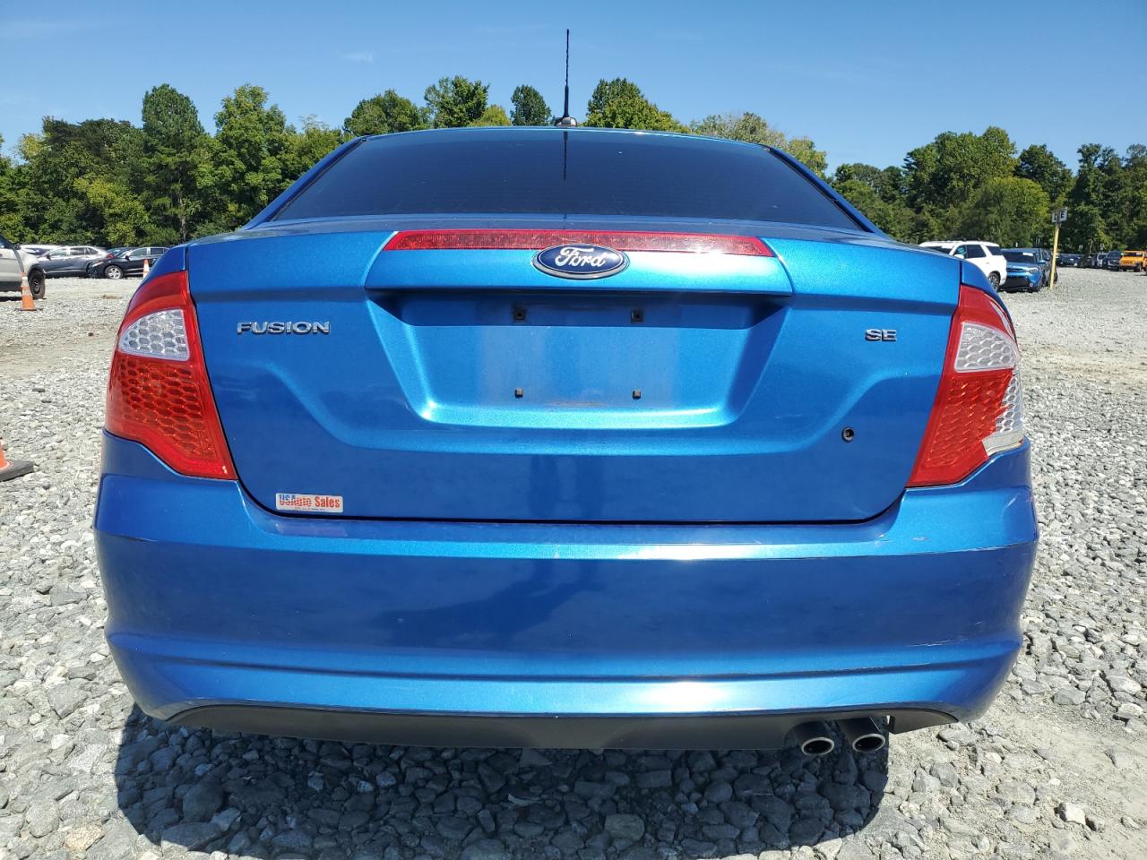 2012 Ford Fusion VIN 3FAHP0HA5CR309064 Copart auction photo, front end damage thumbnail 6