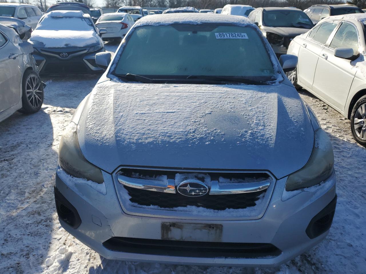 2012 Subaru Impreza VIN JF1GJAD66CH022323 Copart auction photo, rear end damage thumbnail 5