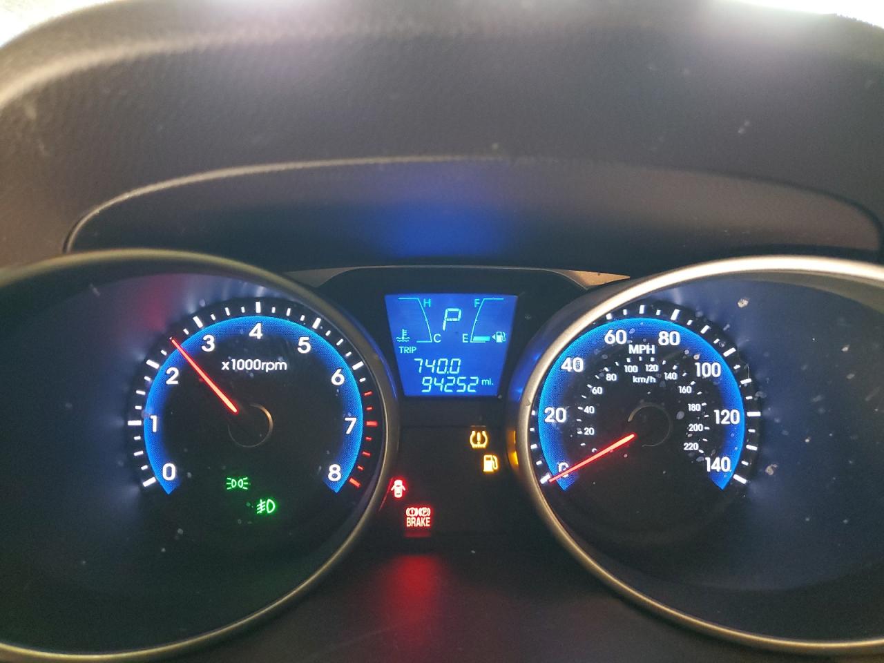 2015 Hyundai Tucson VIN KM8JU3AG8FU074611 Copart auction photo, rear end / minor dent/scratches damage thumbnail 9