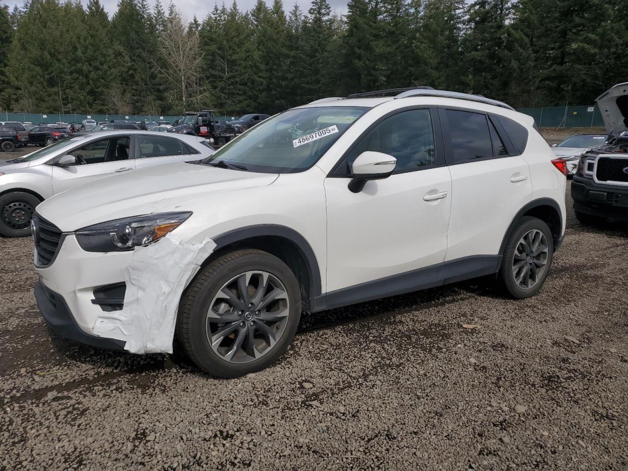 2016 Mazda CX-5 VIN JM3KE4DY8G0619738