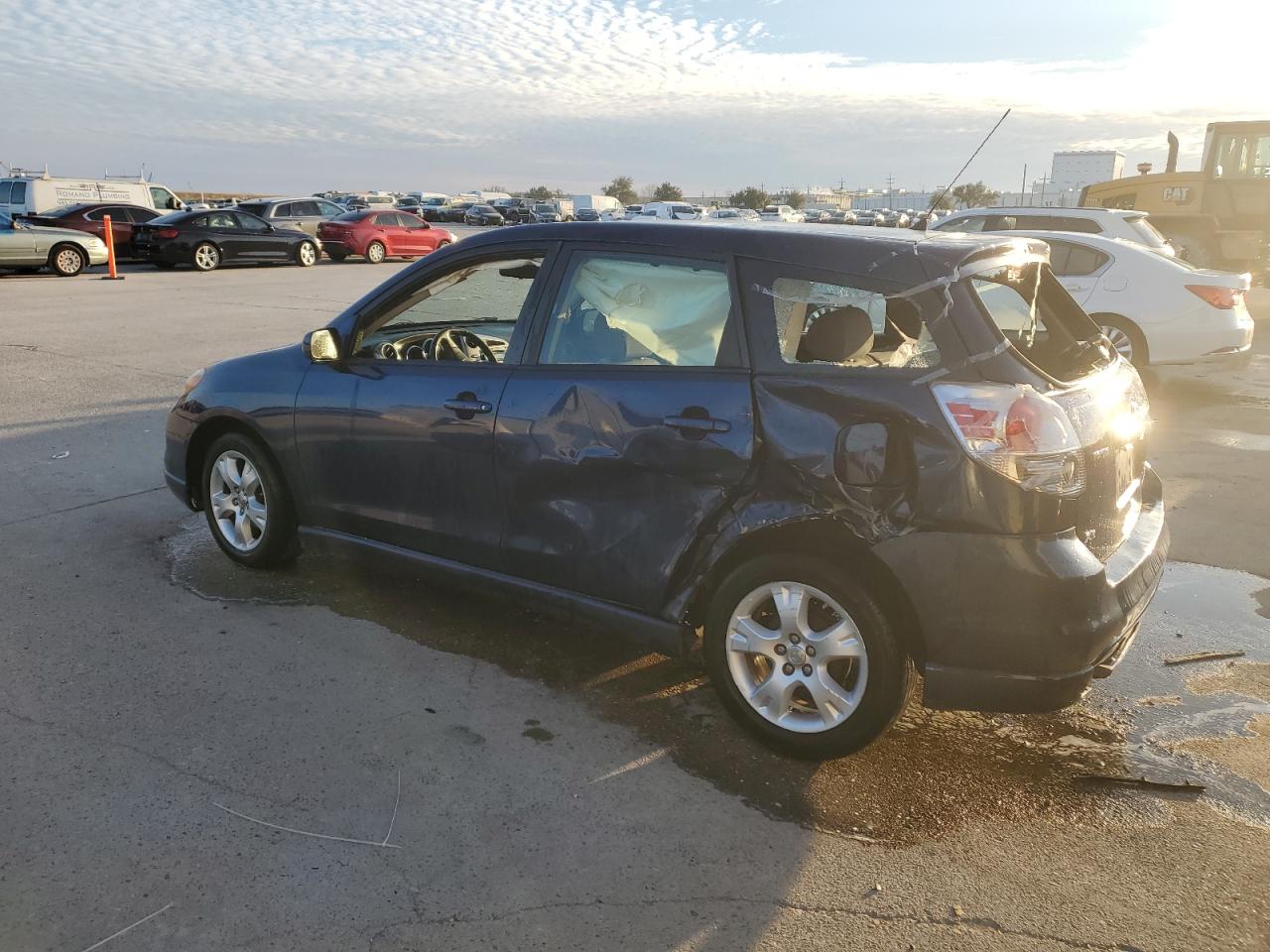2008 Toyota Corolla VIN 2T1KR30E88C696118 Copart auction photo, rear end / side damage thumbnail 2