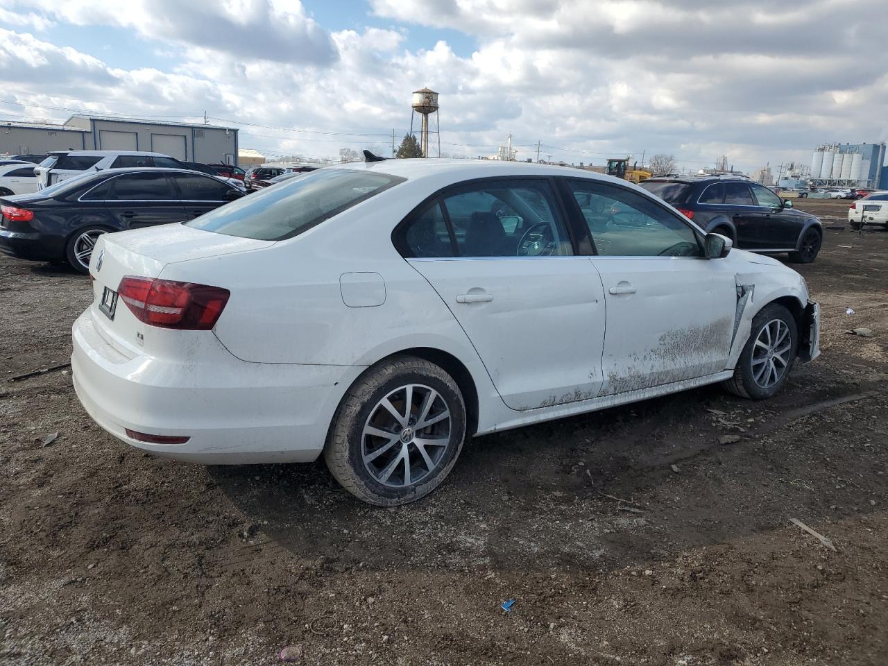 2017 Volkswagen Jetta VIN 3VWDB7AJ9HM365102 Copart auction photo, front end damage thumbnail 3