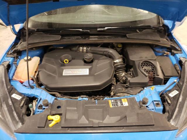 2017 Ford Focus VIN WF0DP3TH6H4124064 Copart auction photo, side / front end damage thumbnail 11