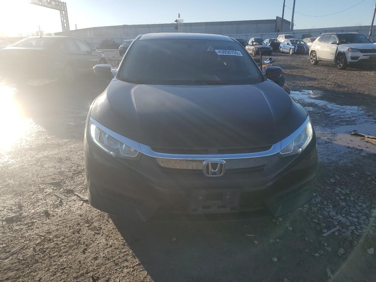 2016 Honda Civic VIN 19XFC2F56GE000151 Copart auction photo, rear end damage thumbnail 5