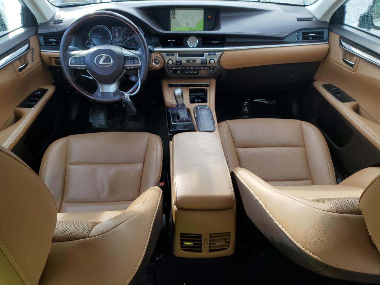 2018 Lexus ES VIN 58ABK1GGXJU106000 Copart auction photo, front end / side damage thumbnail 8