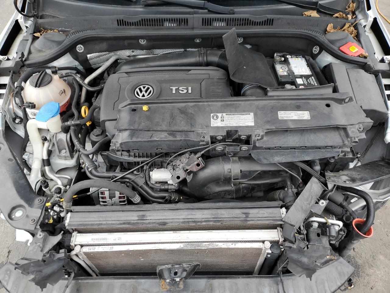 2017 Volkswagen Jetta VIN 3VW5T7AJ1HM349798 Copart auction photo, front end damage thumbnail 11