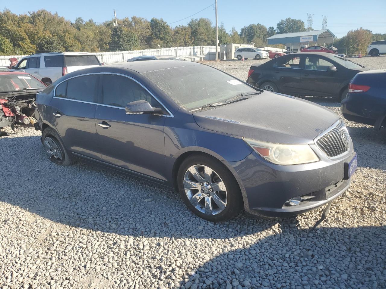 2013 Buick LaCrosse VIN 1G4GH5E35DF252560 Copart auction photo, side / rear end damage thumbnail 4