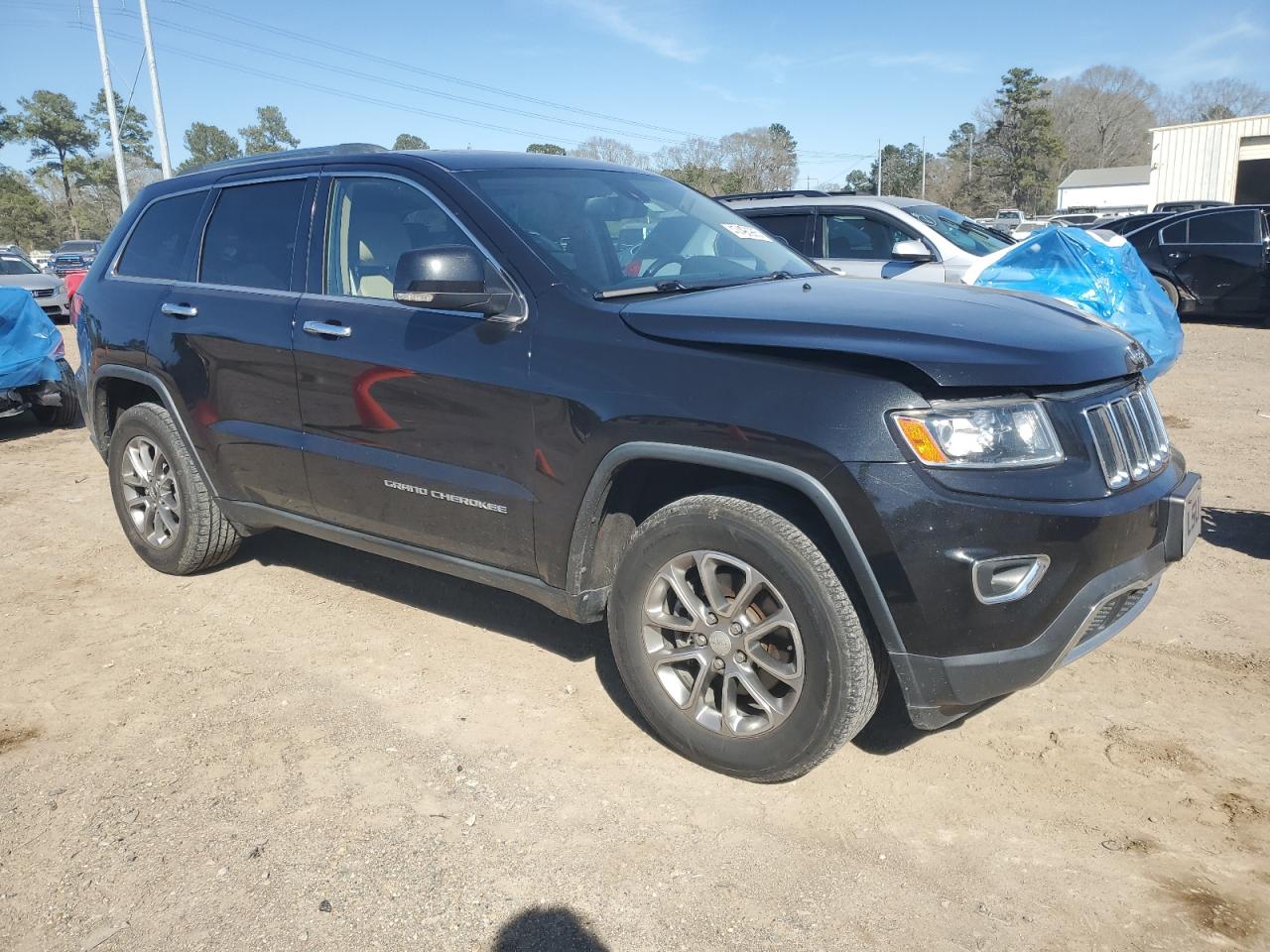 2014 Jeep Grand Cherokee VIN 1C4RJEBG8EC480189 Copart auction photo, front end damage thumbnail 4