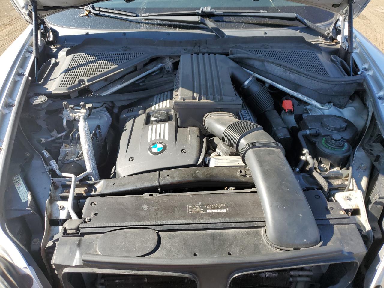 2007 BMW X5 VIN 5UXFE43547L039532 Copart auction photo, rear end damage thumbnail 13