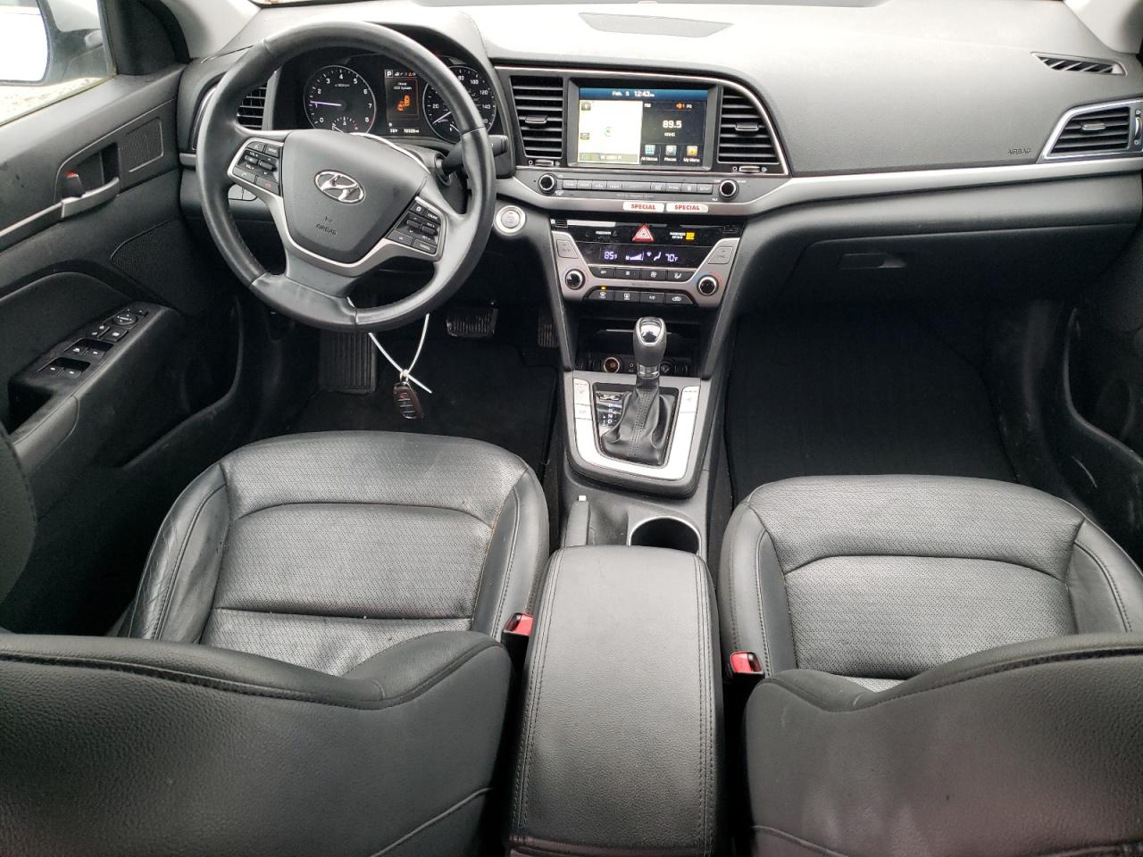 2017 Hyundai Elantra VIN 5NPD84LF4HH073811 Copart auction photo, side damage thumbnail 8