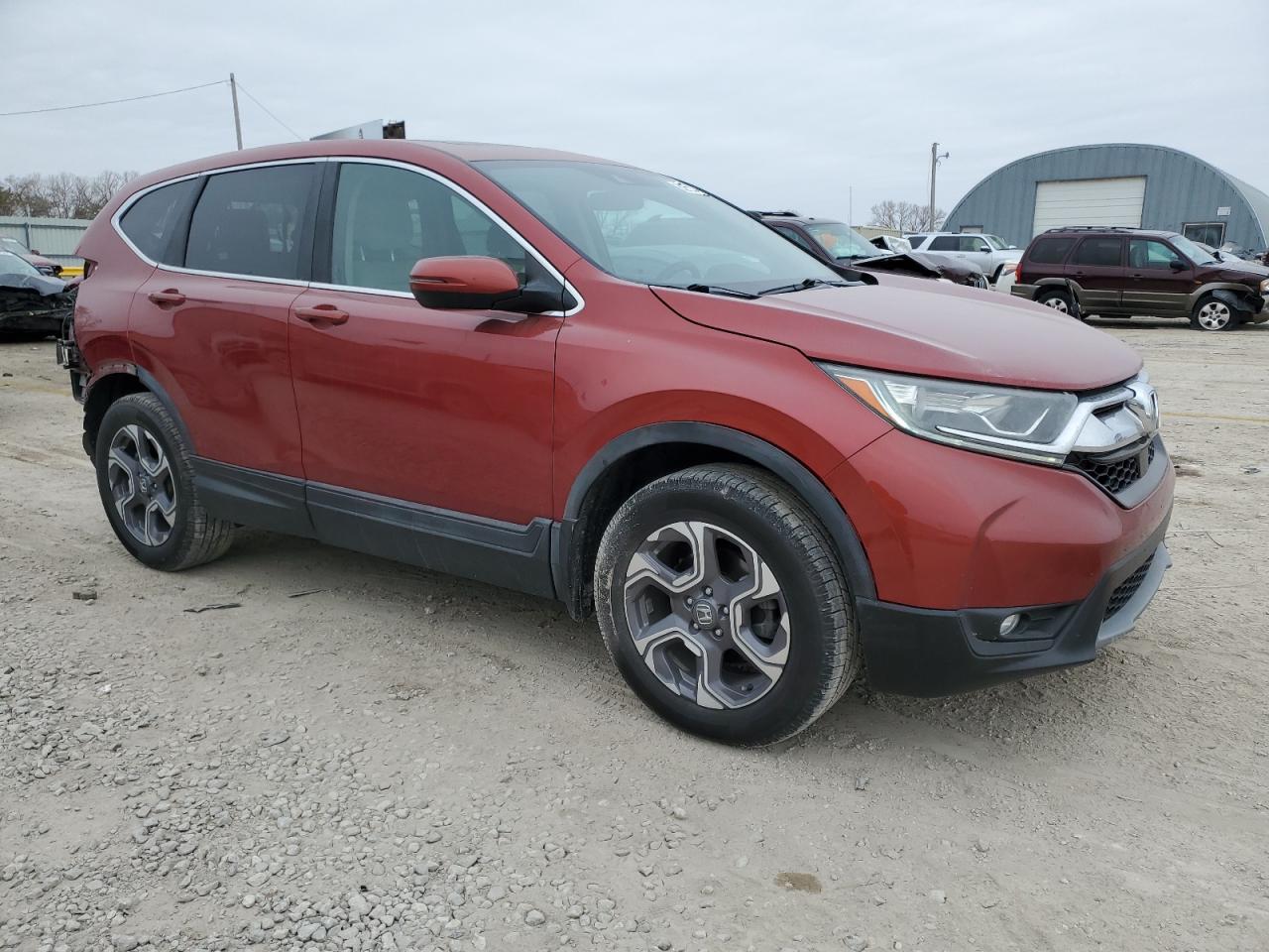 2017 Honda CR-V VIN 5J6RW2H53HL050820 Copart auction photo, rear end / minor dent/scratches damage thumbnail 4