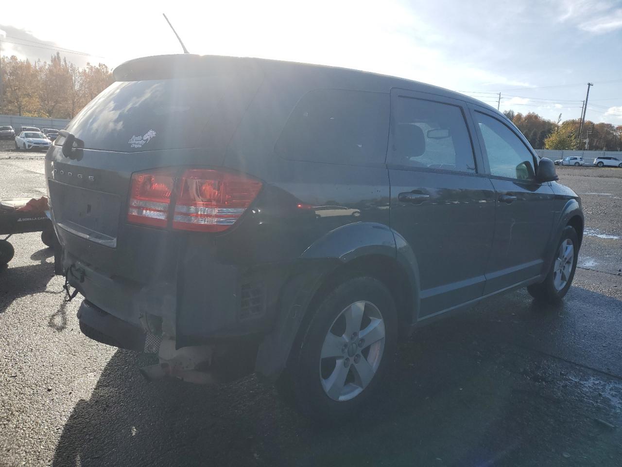 2013 Dodge Journey VIN 3C4PDCAB5DT630805 Copart auction photo, rear end damage thumbnail 3