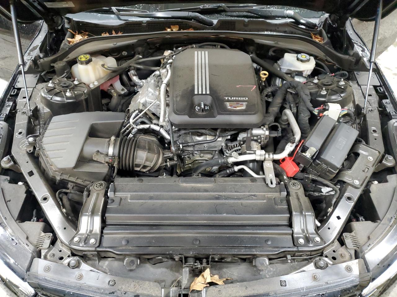 2020 Cadillac CT4 VIN 1G6DB5RKXL0130775 Copart auction photo, rear end / side damage thumbnail 11