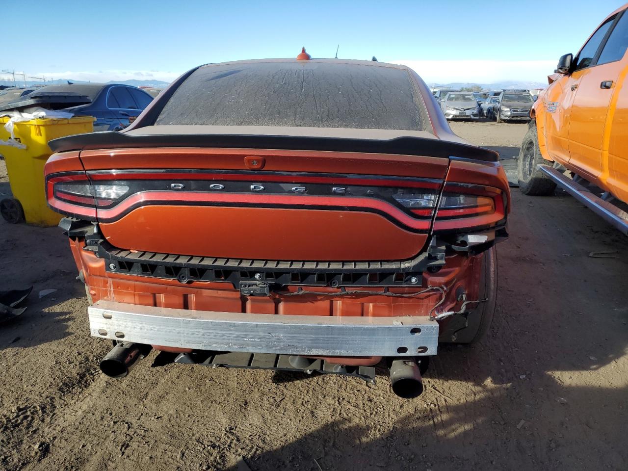 2021 Dodge Charger VIN 2C3CDXGJXMH621633 Copart auction photo, rear end damage thumbnail 6