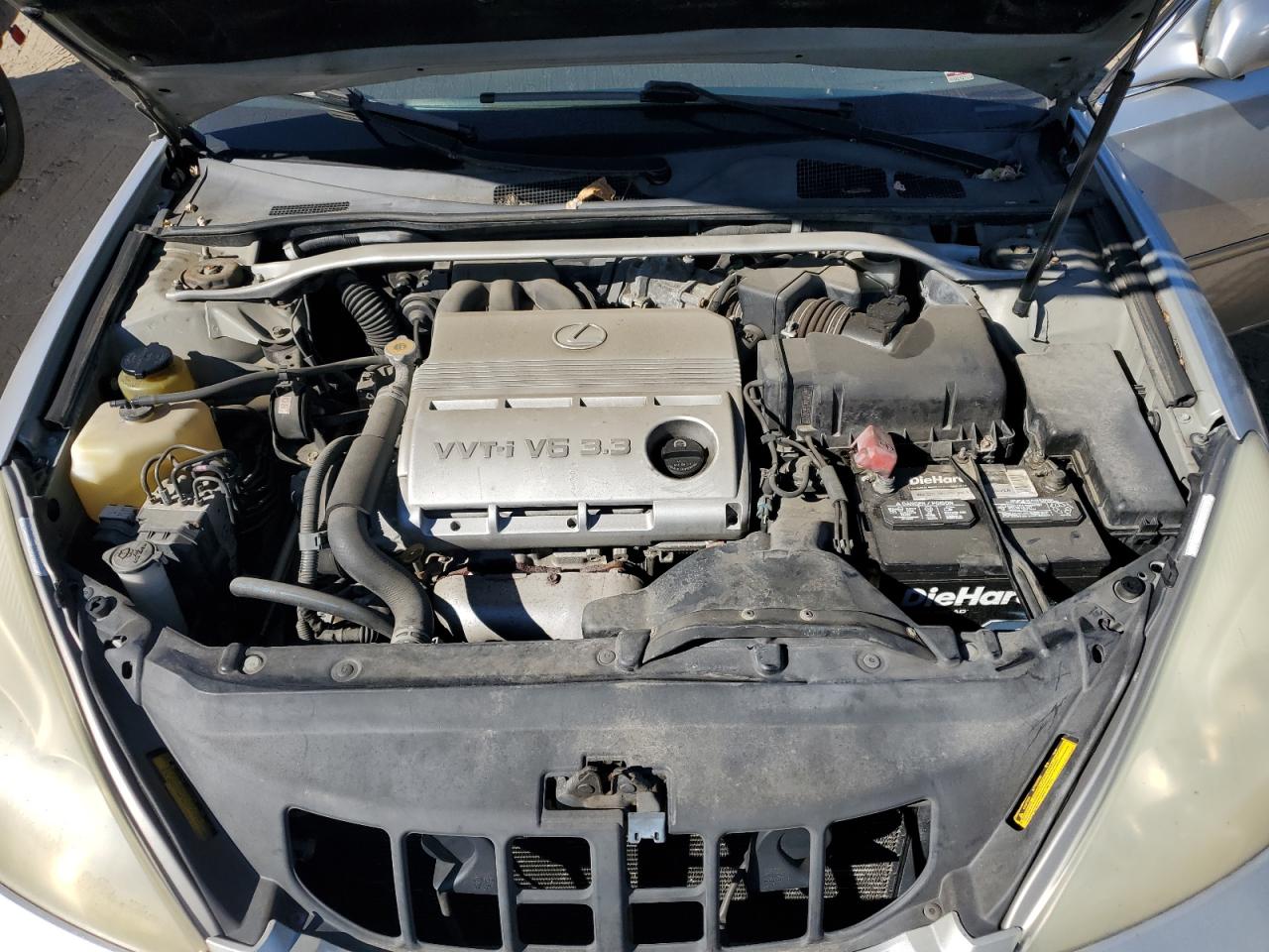 2004 Lexus ES VIN JTHBA30G140010951 Copart auction photo, vandalism / mechanical damage thumbnail 11