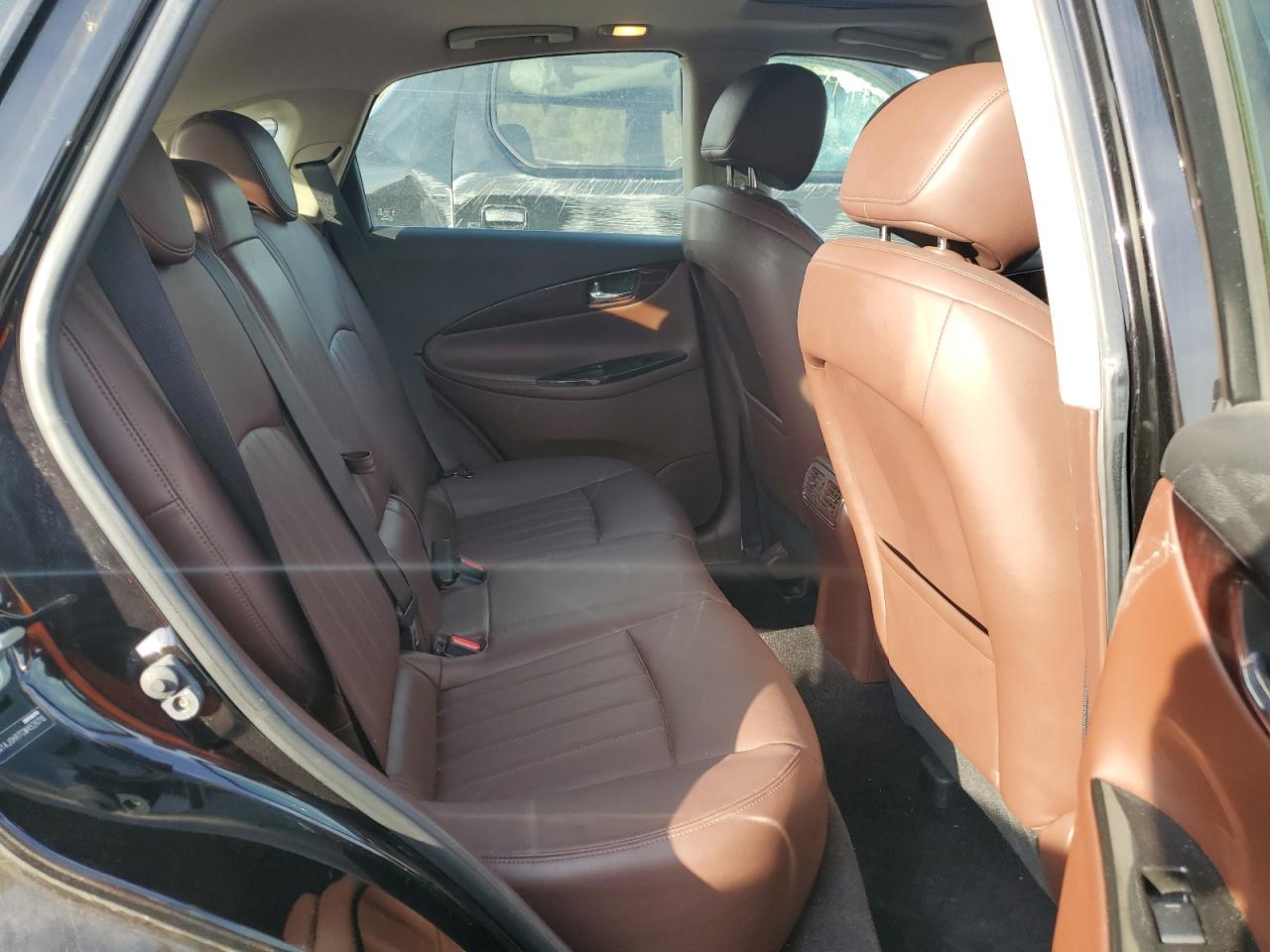 2012 Infiniti EX VIN JN1AJ0HR7CM452676 Copart auction photo, front end damage thumbnail 11