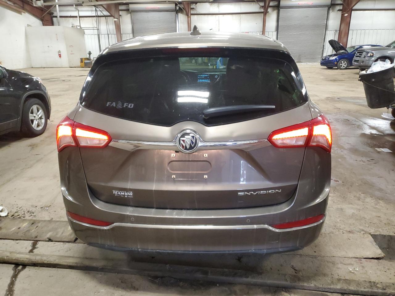 2019 Buick Envision VIN LRBFXBSA5KD121897 Copart auction photo, side / front end damage thumbnail 6