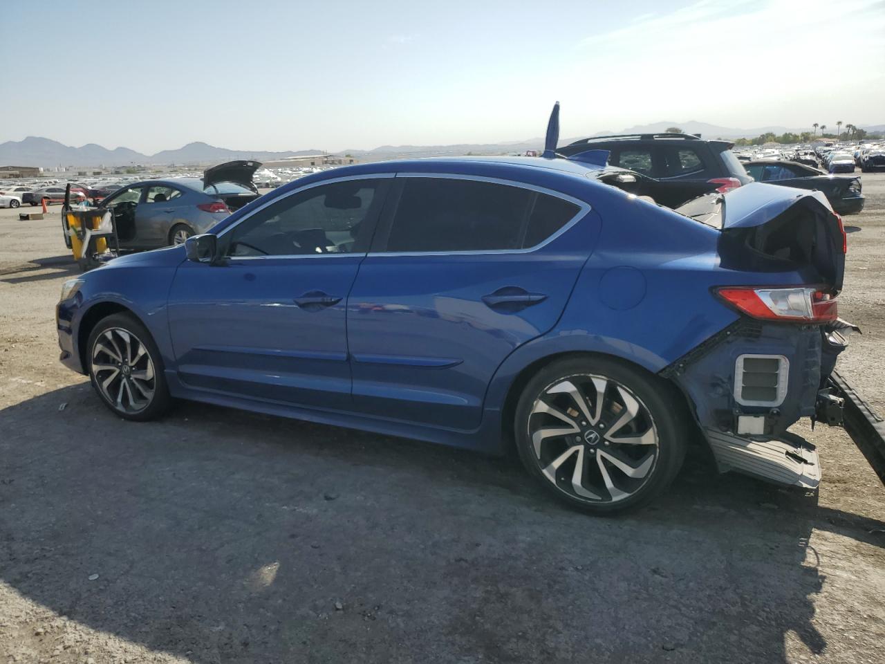 2016 Acura ILX VIN 19UDE2F84GA004294 Copart auction photo, rear end / side damage thumbnail 2