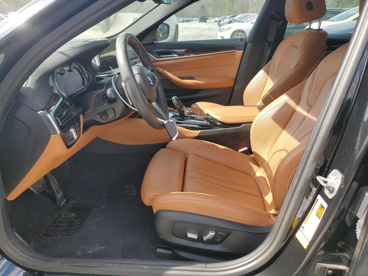 2017 BMW 5er VIN WBAJE5C33HG915742 Copart auction photo, side damage thumbnail 7