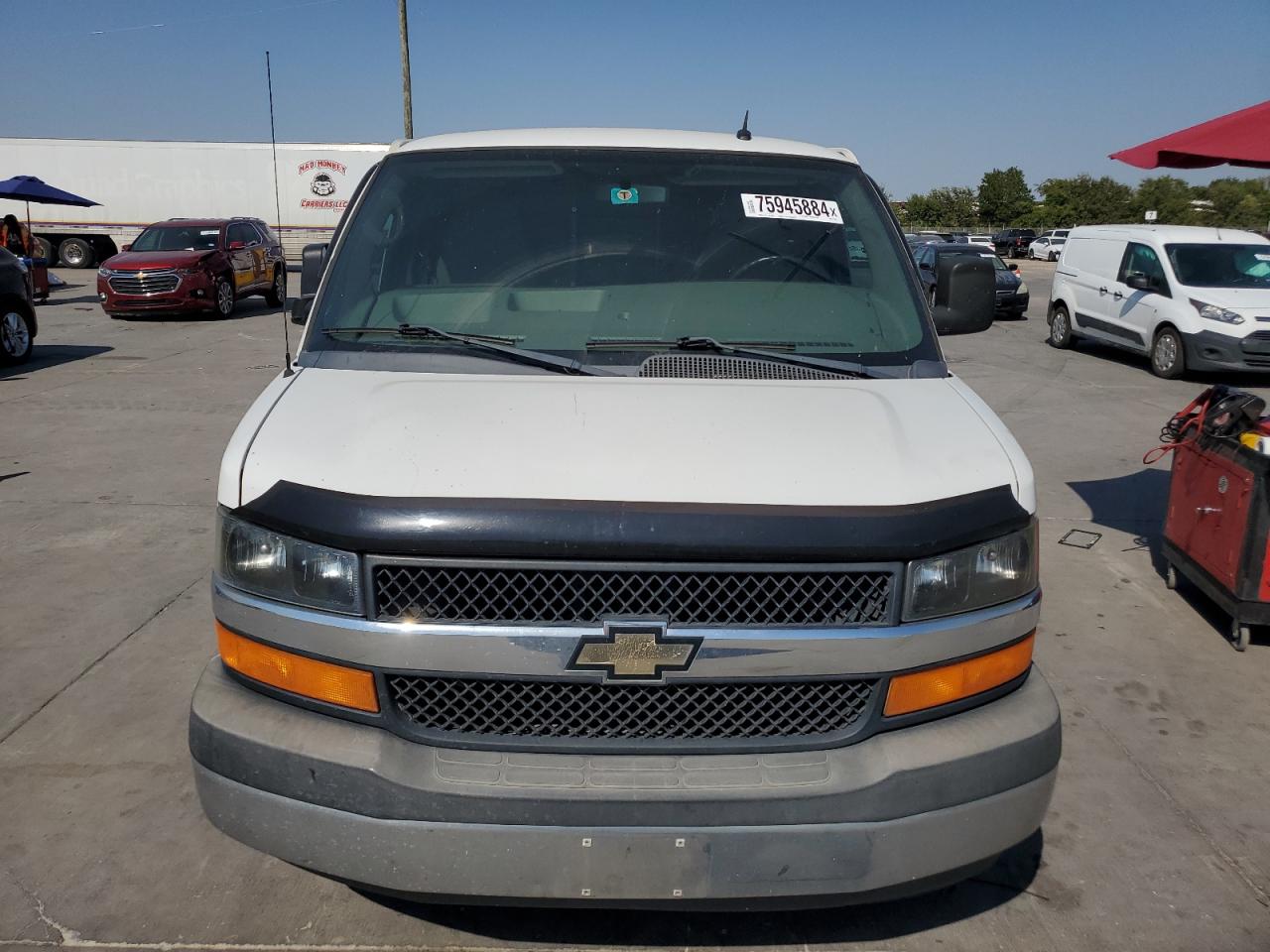 2013 Chevrolet Express VIN 1GCZGUCL6D1171786 Copart auction photo, normal wear damage thumbnail 5