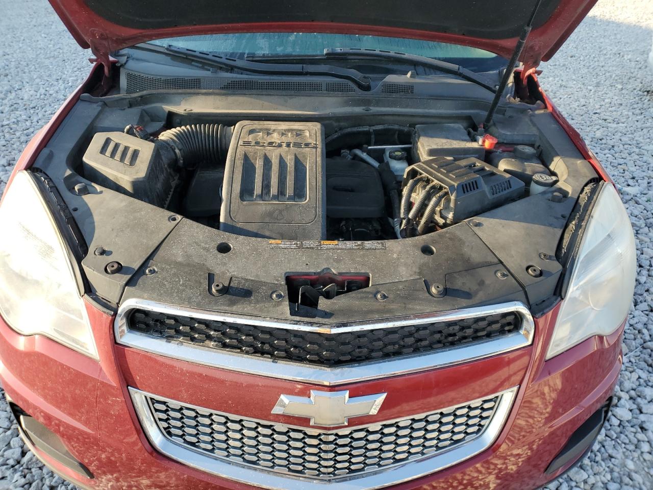 2012 Chevrolet Equinox VIN 2GNALDEK2C1250031 Copart auction photo, side / front end damage thumbnail 14