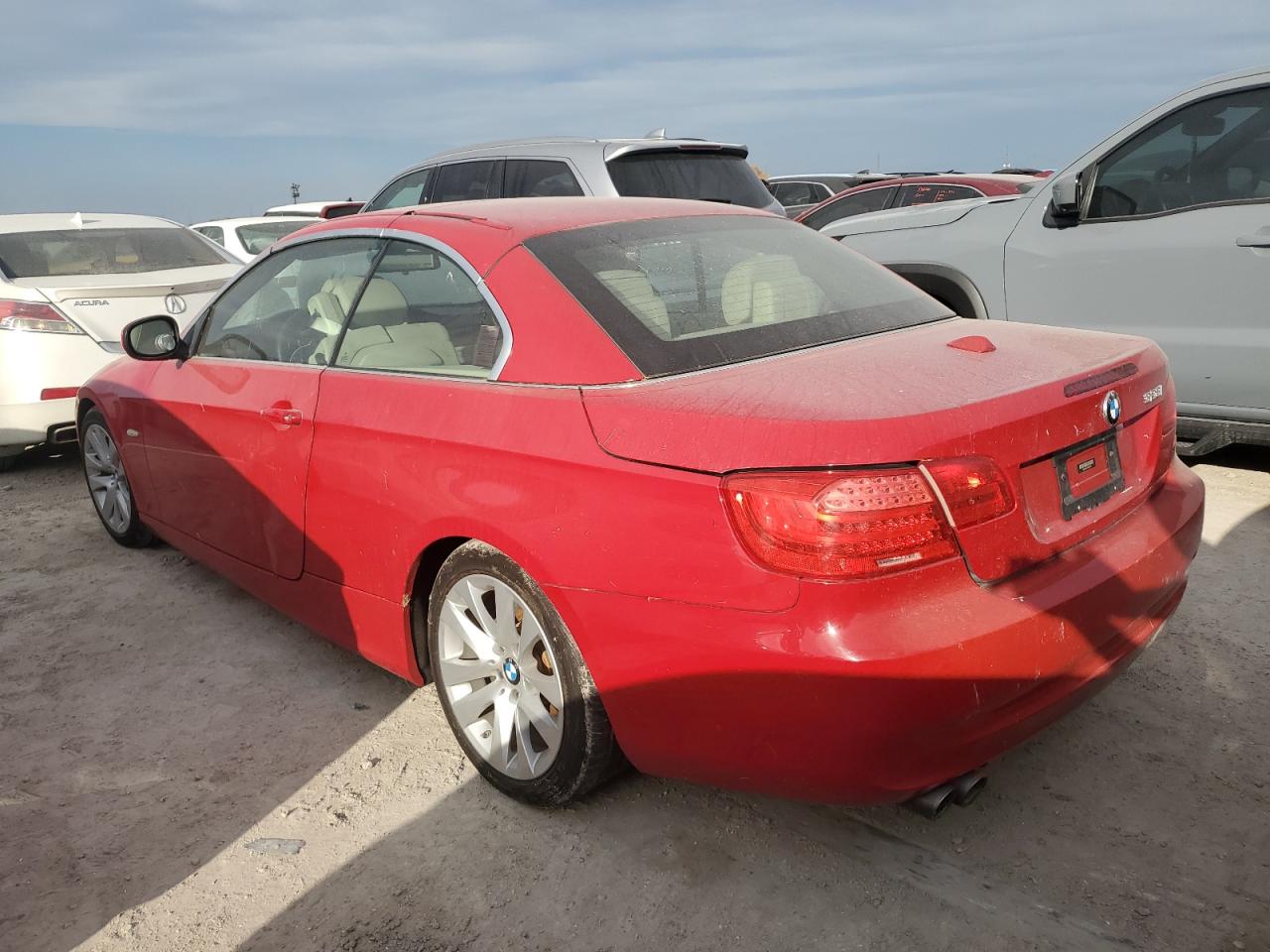 2013 BMW 3er VIN WBADW3C57DE824527 Copart auction photo, water/flood damage thumbnail 2