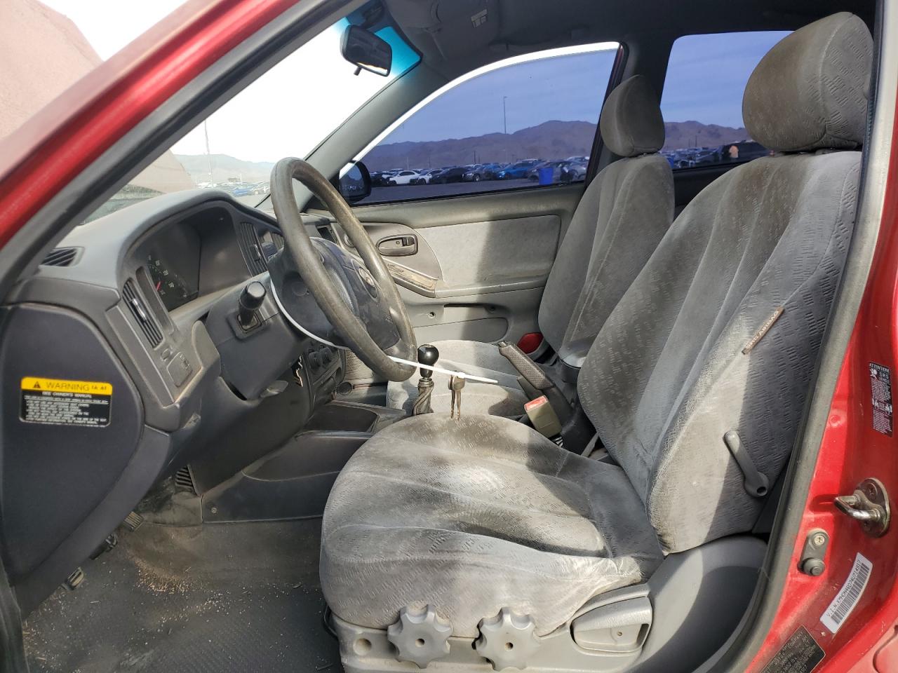 2004 Hyundai Elantra VIN KMHDN46D74U714917 Copart auction photo, all over damage thumbnail 7
